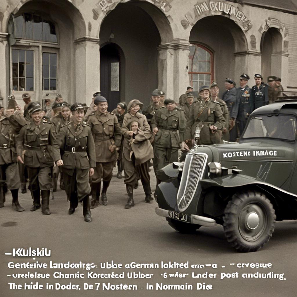 Exklusive Chance: Kostenlose Dokumentation über die Landung in der Normandie am 6.6.1944 in Farbe!