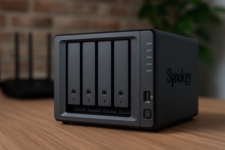 Synology DS925+ im Test: Leistungsstarkes x86-NAS mit umstrittener Plattensperre